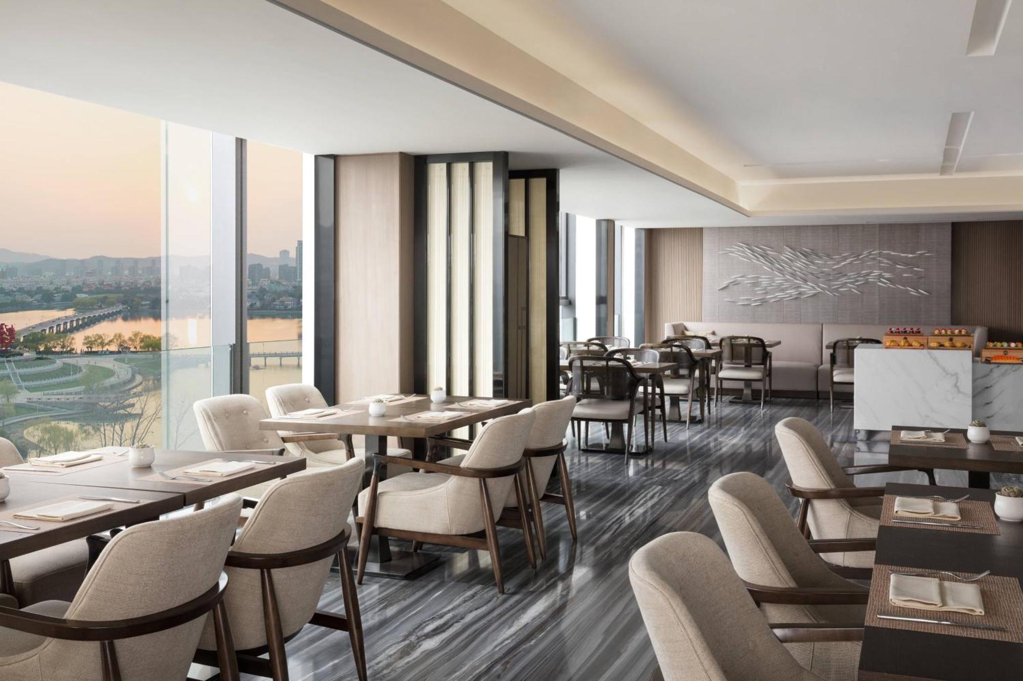 Marriott Nanjing South Hotel Exterior foto