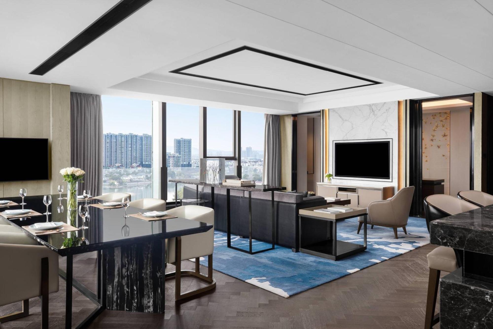 Marriott Nanjing South Hotel Exterior foto