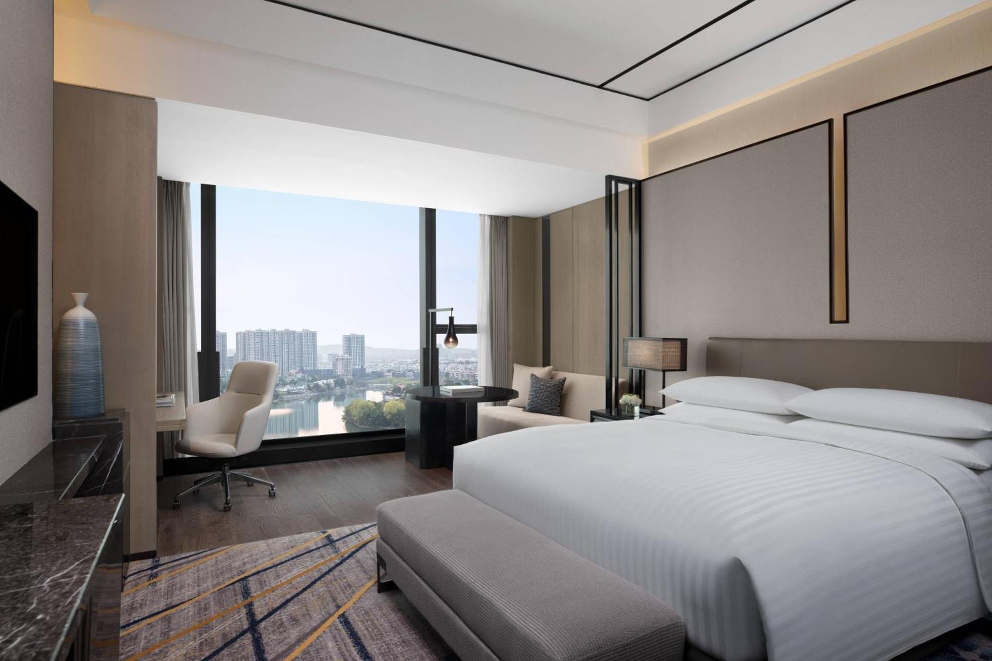 Marriott Nanjing South Hotel Exterior foto
