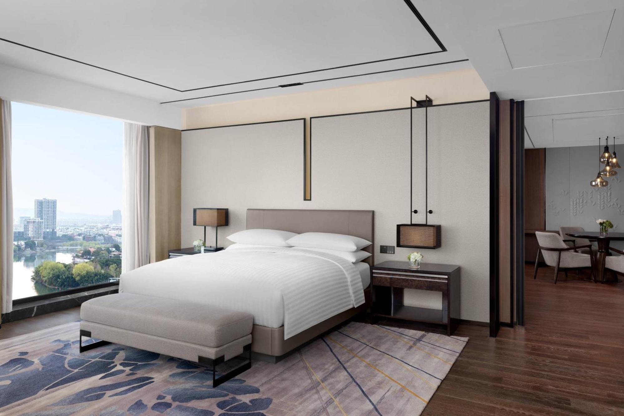 Marriott Nanjing South Hotel Exterior foto