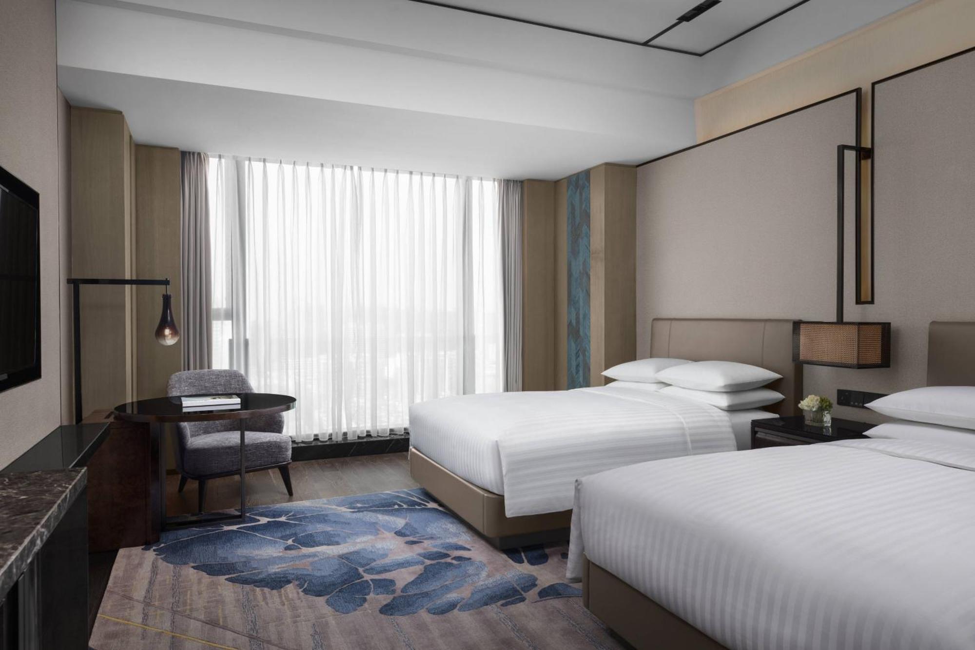Marriott Nanjing South Hotel Exterior foto