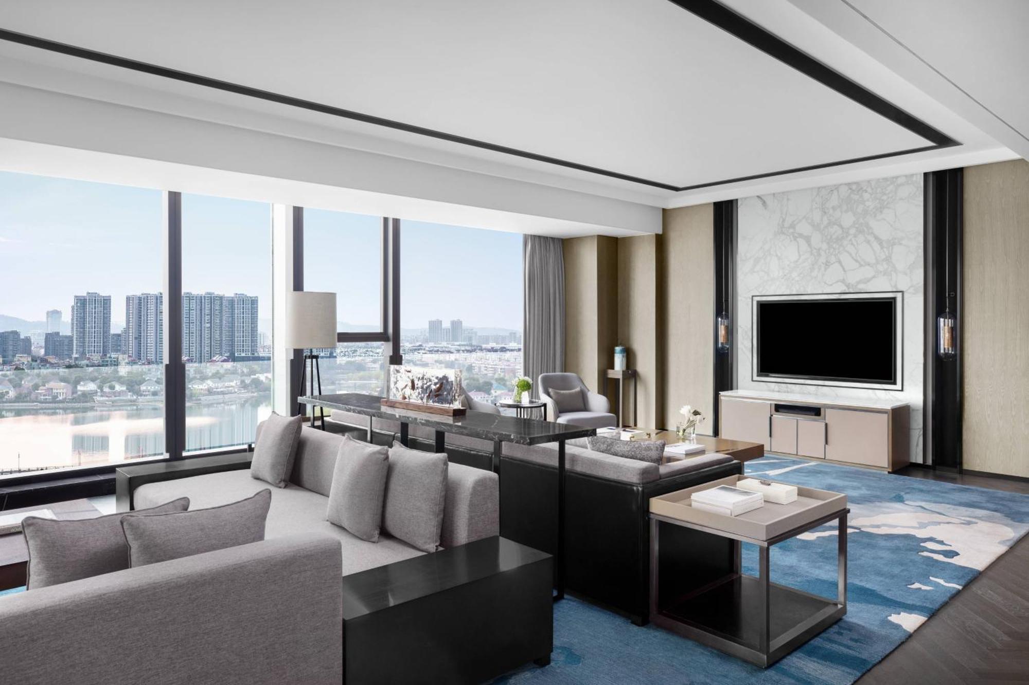 Marriott Nanjing South Hotel Exterior foto