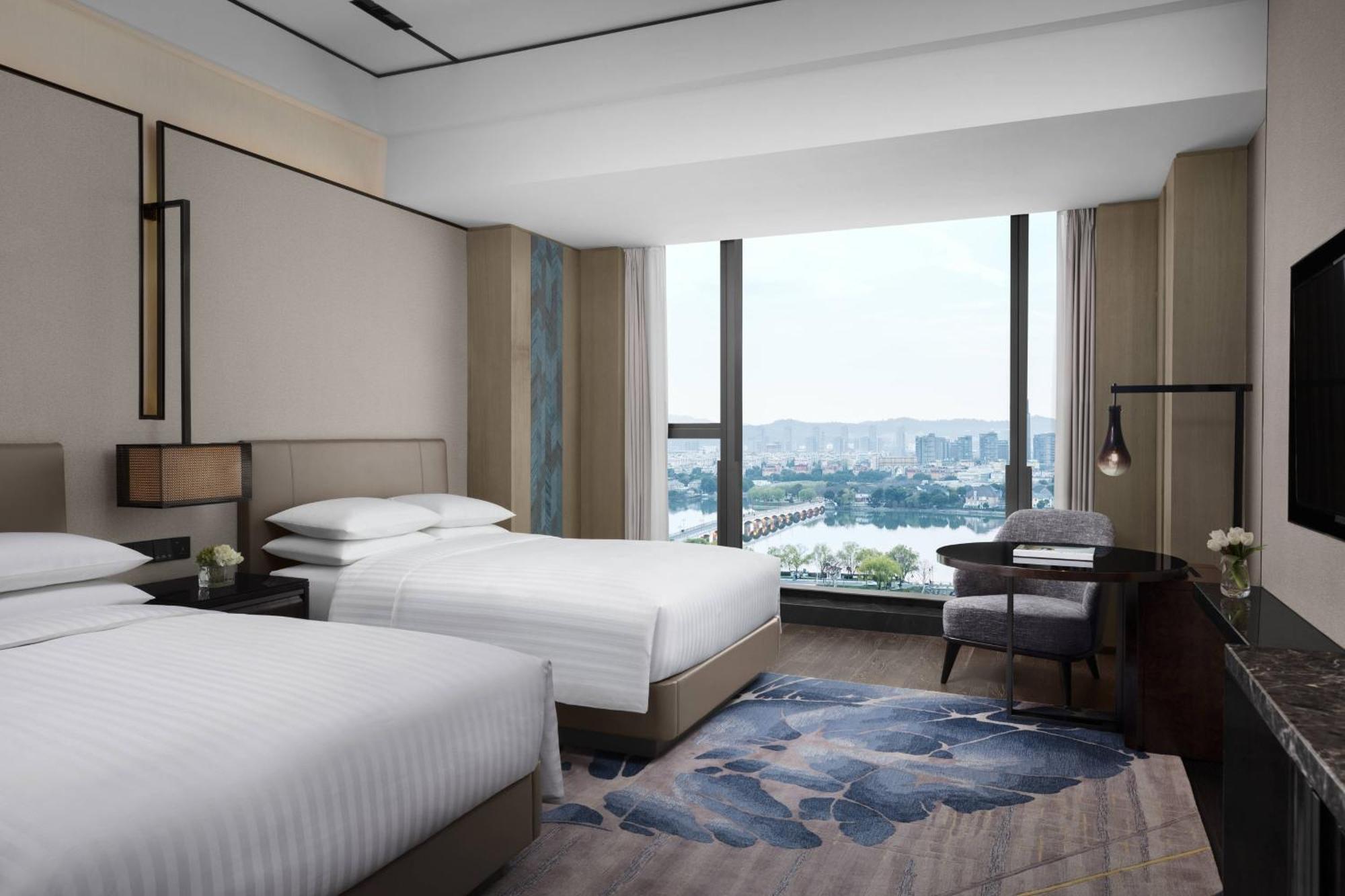 Marriott Nanjing South Hotel Exterior foto