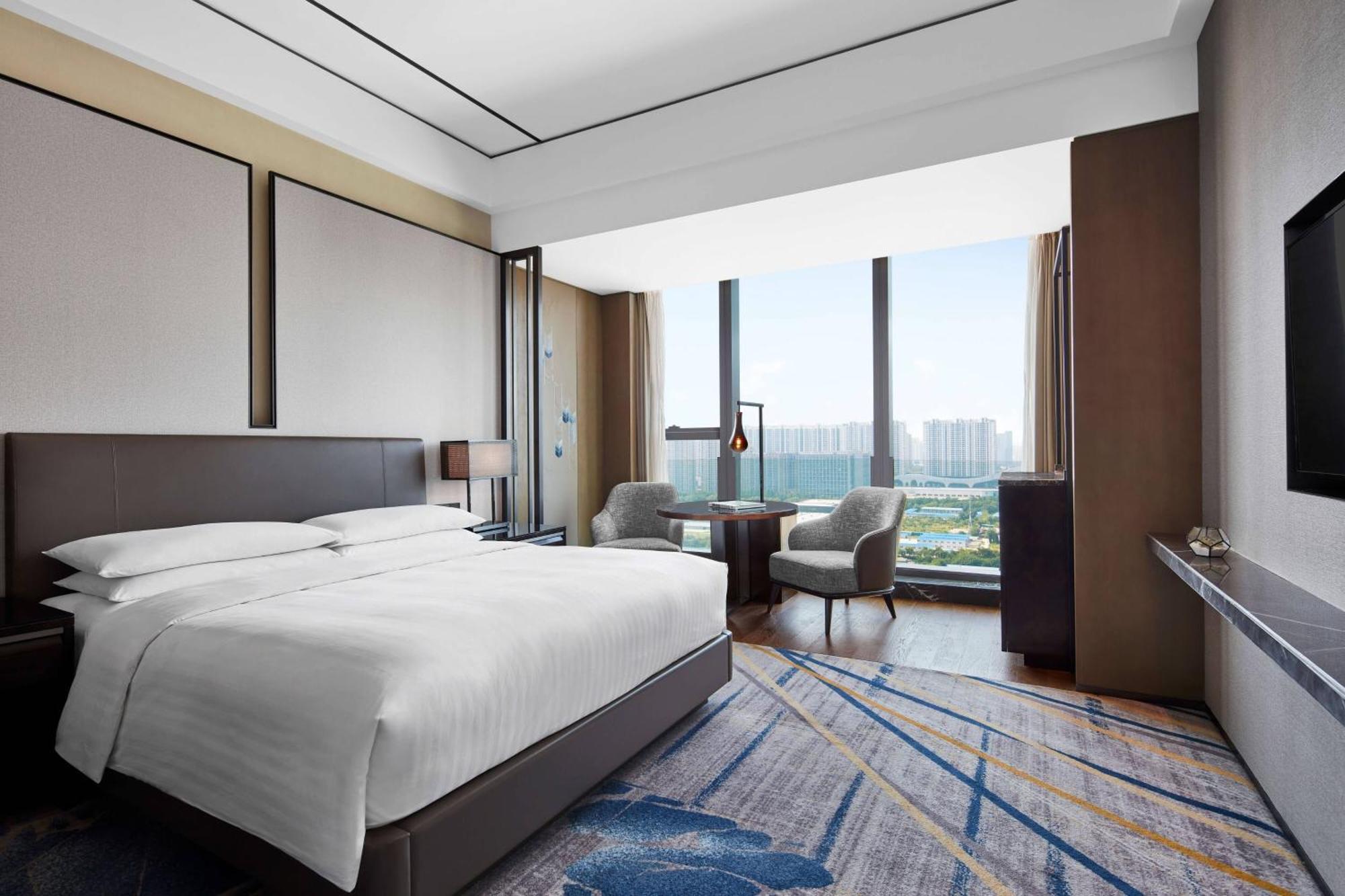 Marriott Nanjing South Hotel Exterior foto