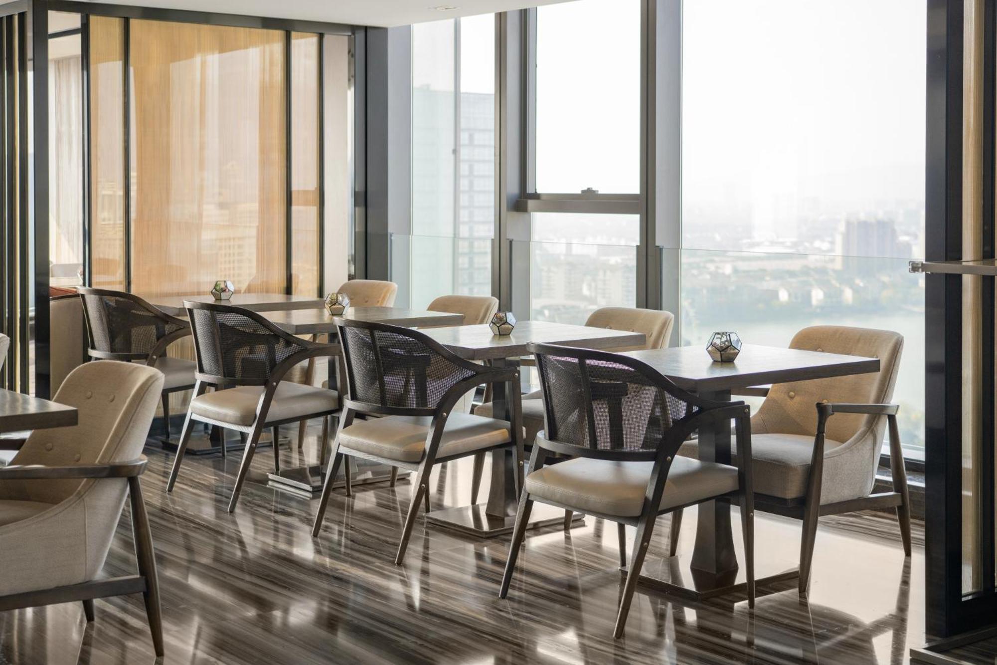 Marriott Nanjing South Hotel Exterior foto