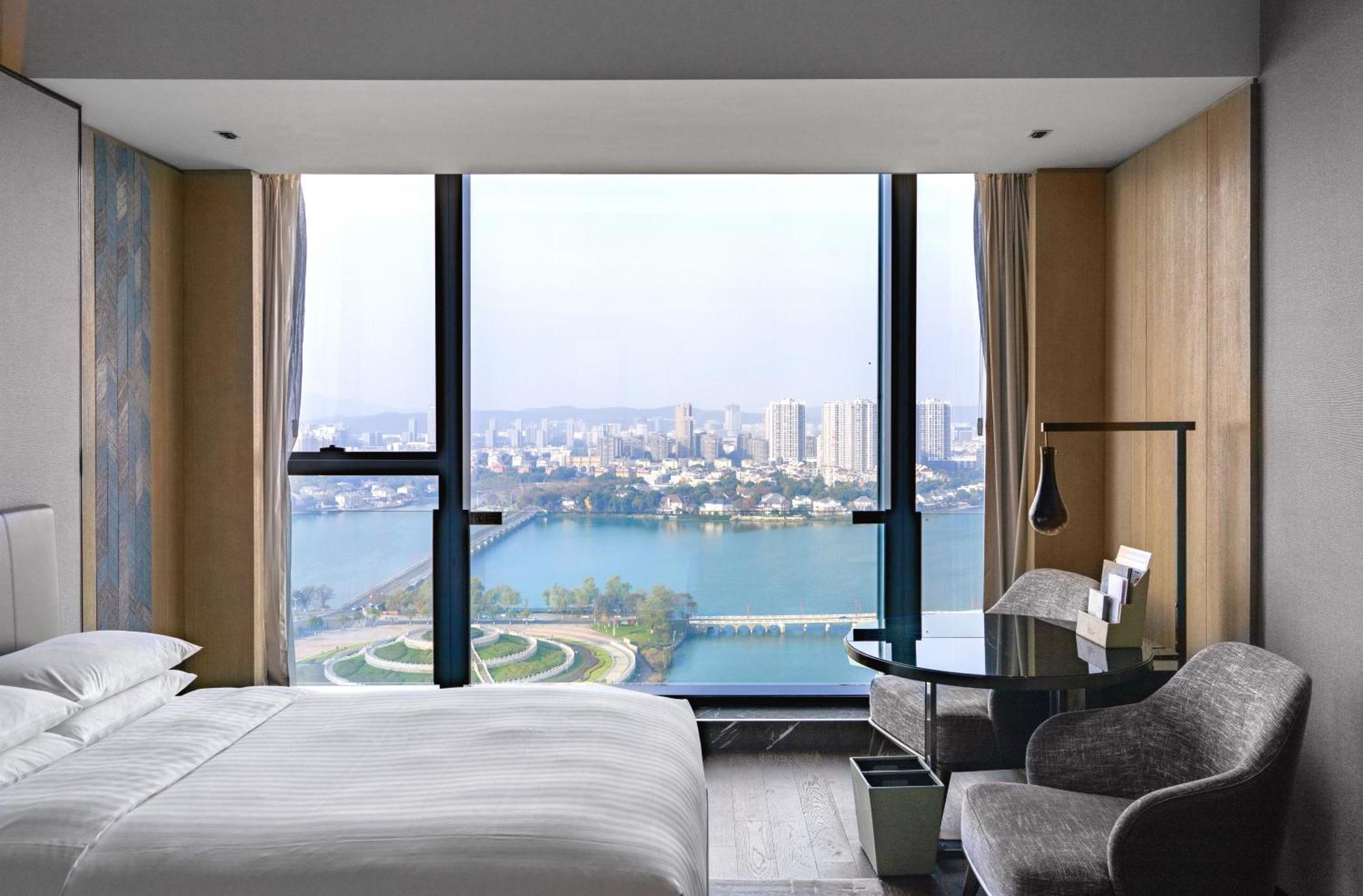 Marriott Nanjing South Hotel Exterior foto
