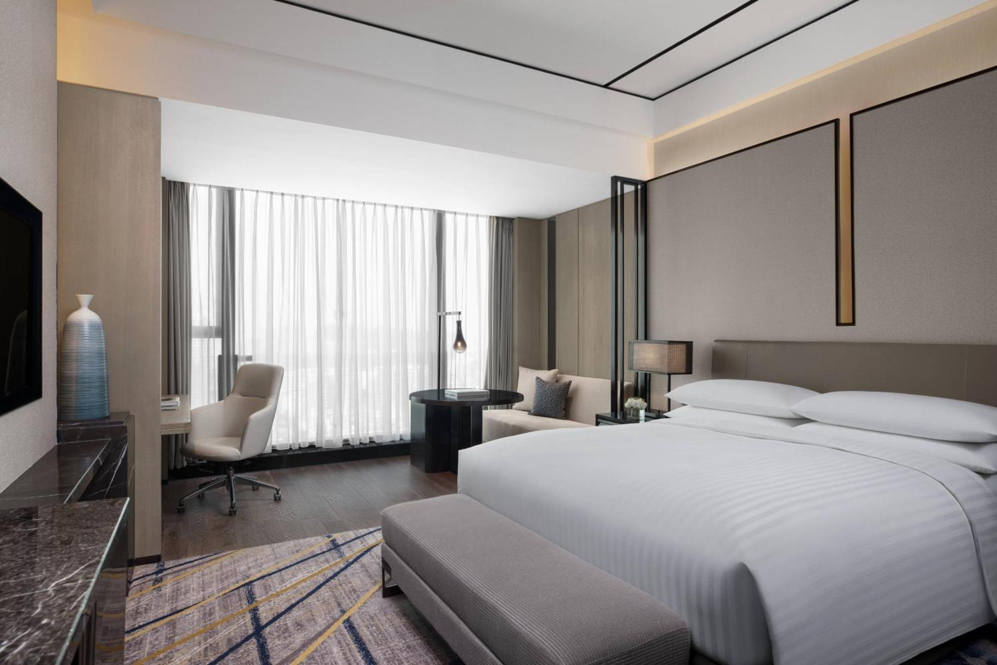Marriott Nanjing South Hotel Exterior foto